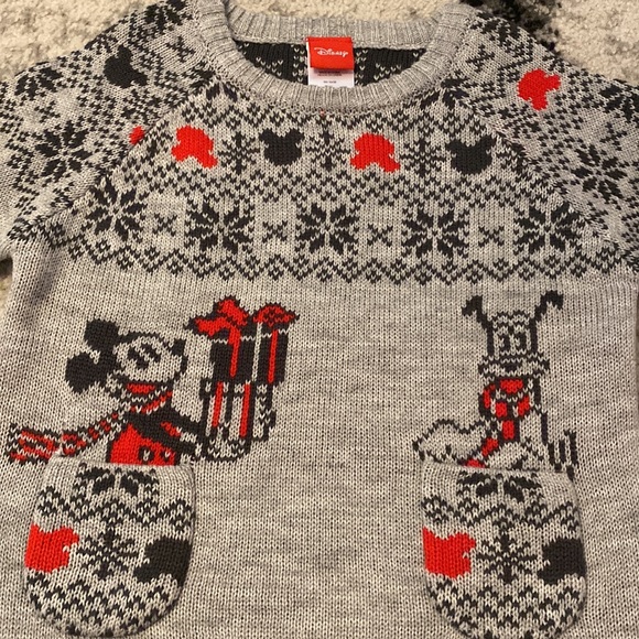 Disney Christmas Sweater, toddler size 4T NWOT - Picture 2 of 4